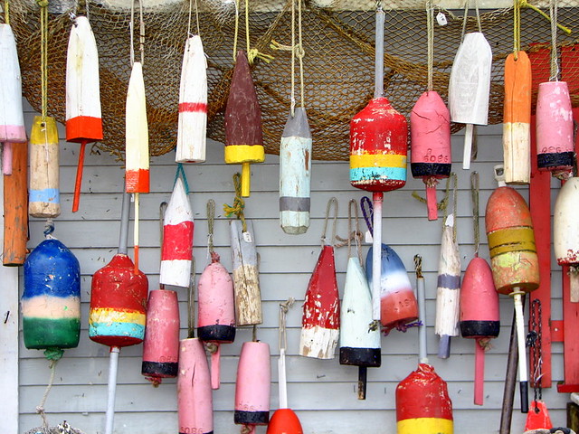 Lobster Buoy Collection 1 | He's a Mr. E | Flickr