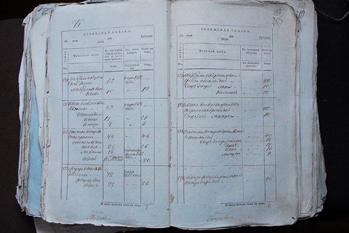 Запись в Ревизской сказке 1816 года о семье Крюковых