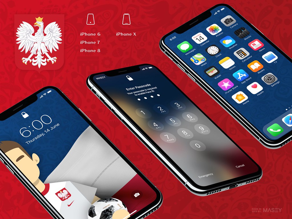 Team Poland - Football World Cup 2018 iPhone Wallpapers | Flickr