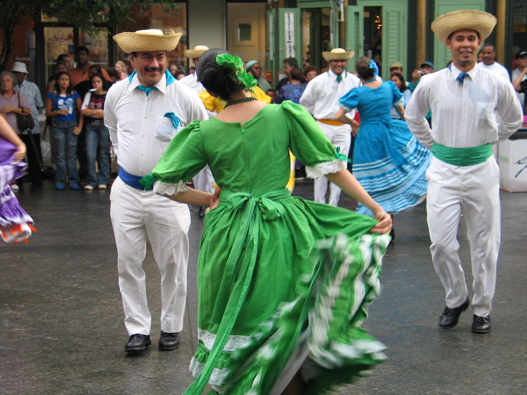 Danza J&237bara Puerto Rico Despliegue De Baile Y M&250sica.