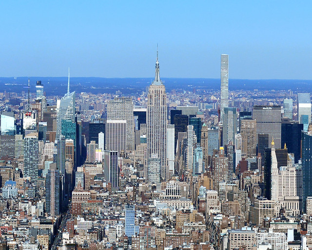 Empire State Building visto desde el mirador One World Observatory