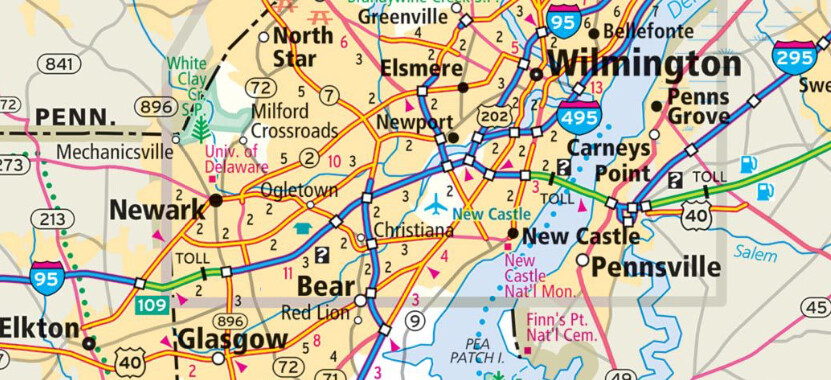 Rand McNally Highways Of Northern New Jersey 
