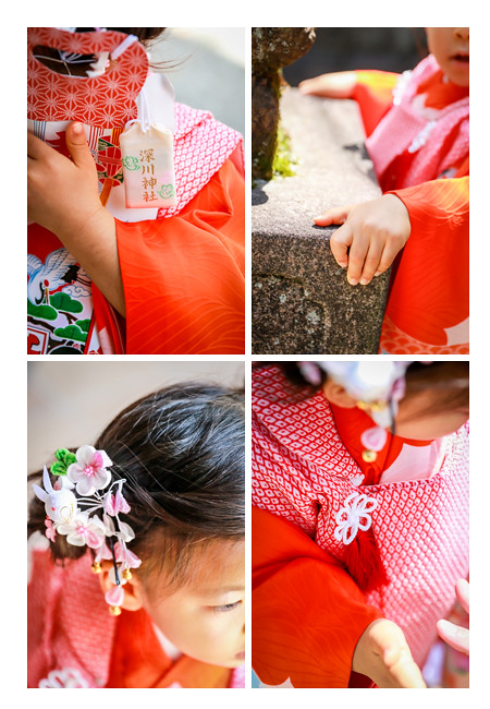 数え3歳の女の子の七五三写真をロケーション撮影 in 深川神社（愛知県瀬戸市）フォトスタジオ・写真館とは違う
