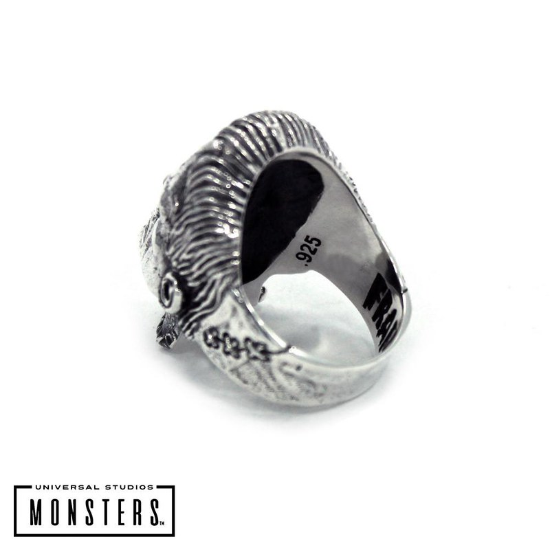 NEW Universal Studios Bride of Frankenstein Stainless Steel Ring by Han Cholo