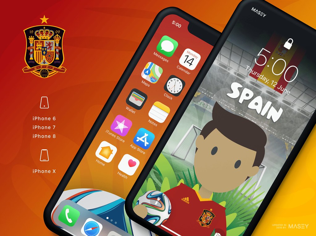 Team Spain - Football World Cup 2014 iPhone Wallpapers | Flickr