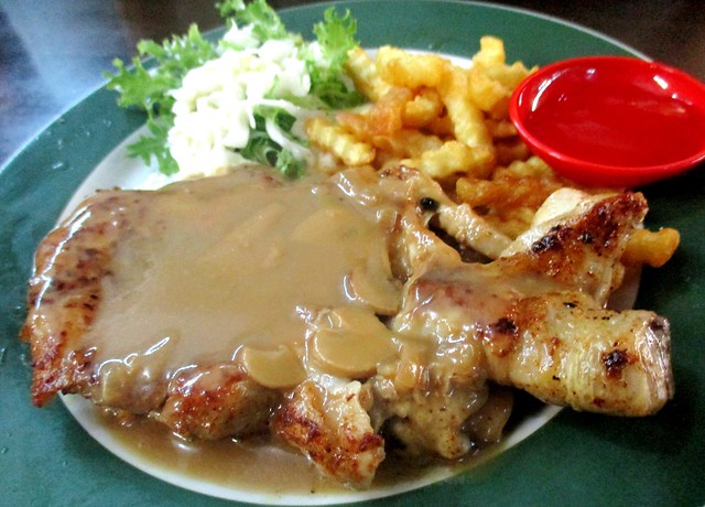 Colourful Cafe chicken chop 1