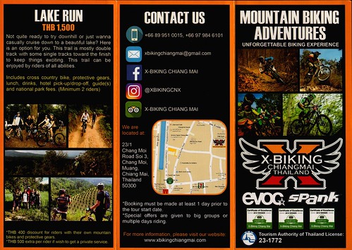 Brochure X-Biking Chiang Mai Thailand 1
