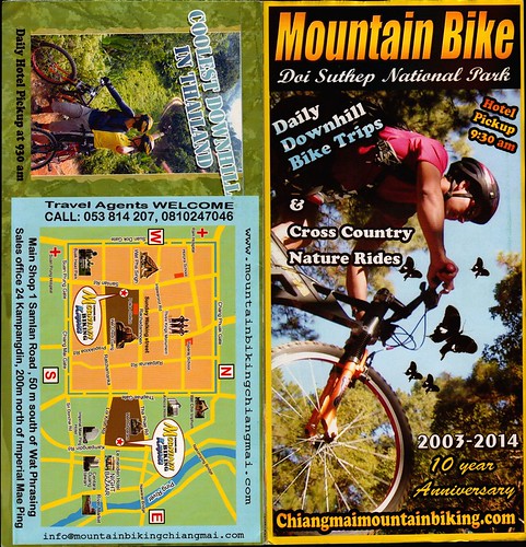Brochure Chiang Mai Mountain Biking & Kayaks Mountain Bike Tour 1