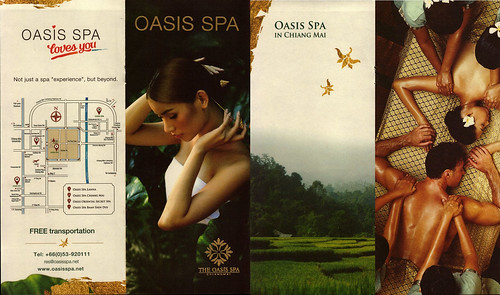 Brochure Oasis Spa Chiang Mai Thailand 1