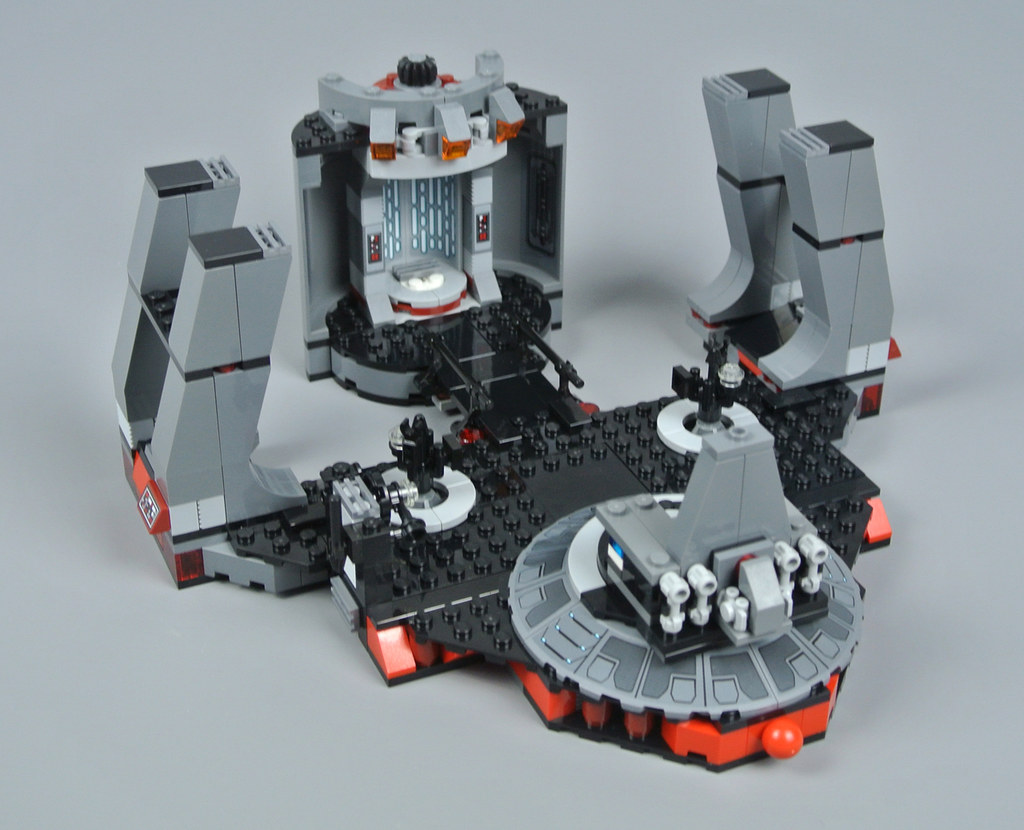 Star wars lego snoke's throne room hot sale