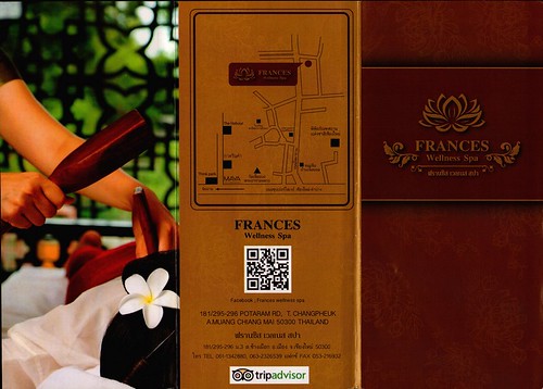 Brochure Frances Wellness Spa Chiang Mai Thailand 1