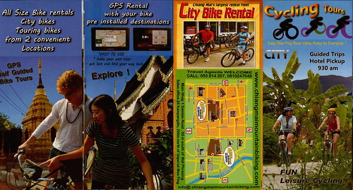 Brochure Chiang Mai Mountain Biking & Kayaks City Tour 1