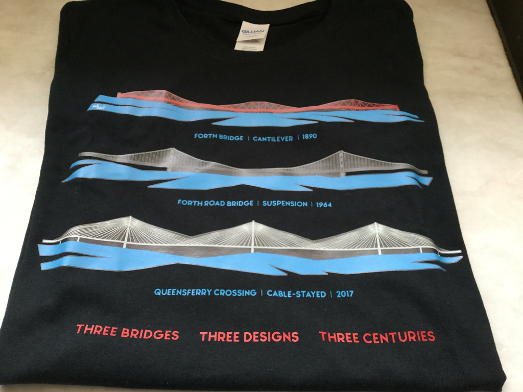 Bridges T-shirt, black