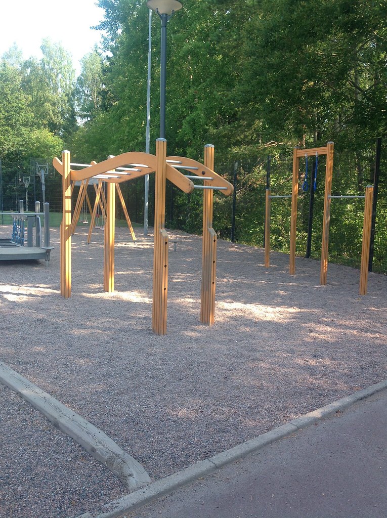 Picture of service point: Laurinlahden koulu / Ulkokuntoiluvälineet