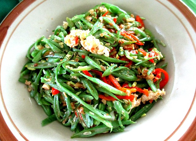 Fried French beans