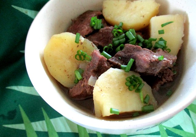 Beef and potatoes soup 2