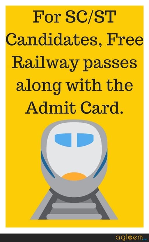 RRB Group D Admit Card by Bhopal