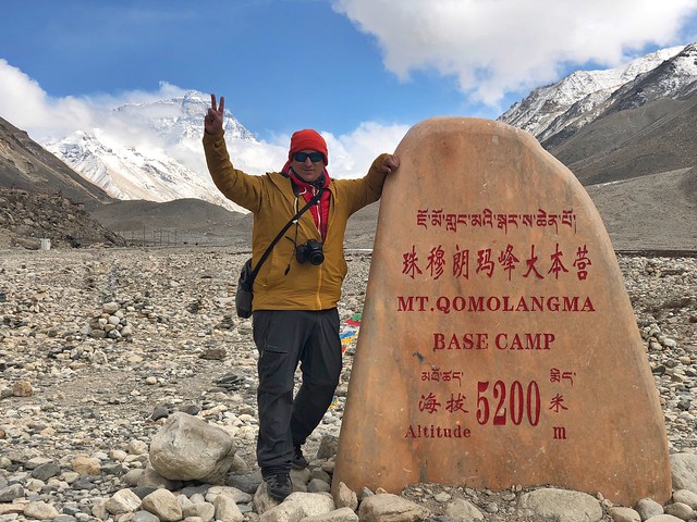 Sele en el Campo Base Norte del Everest (Tíbet)