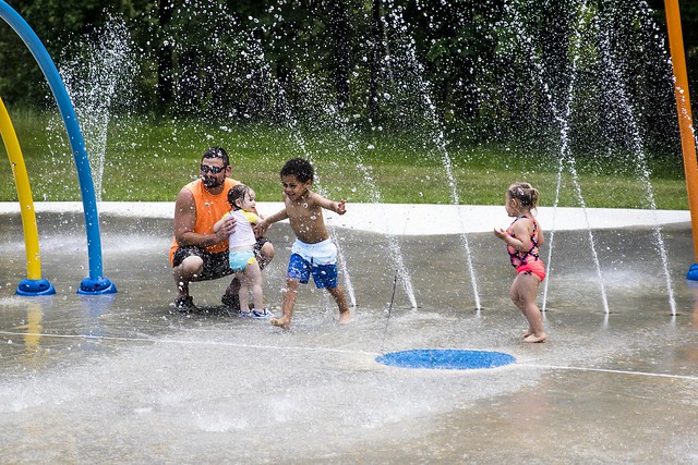 Now open the new Splash Spray Ground at Occoneechee State Park, Va