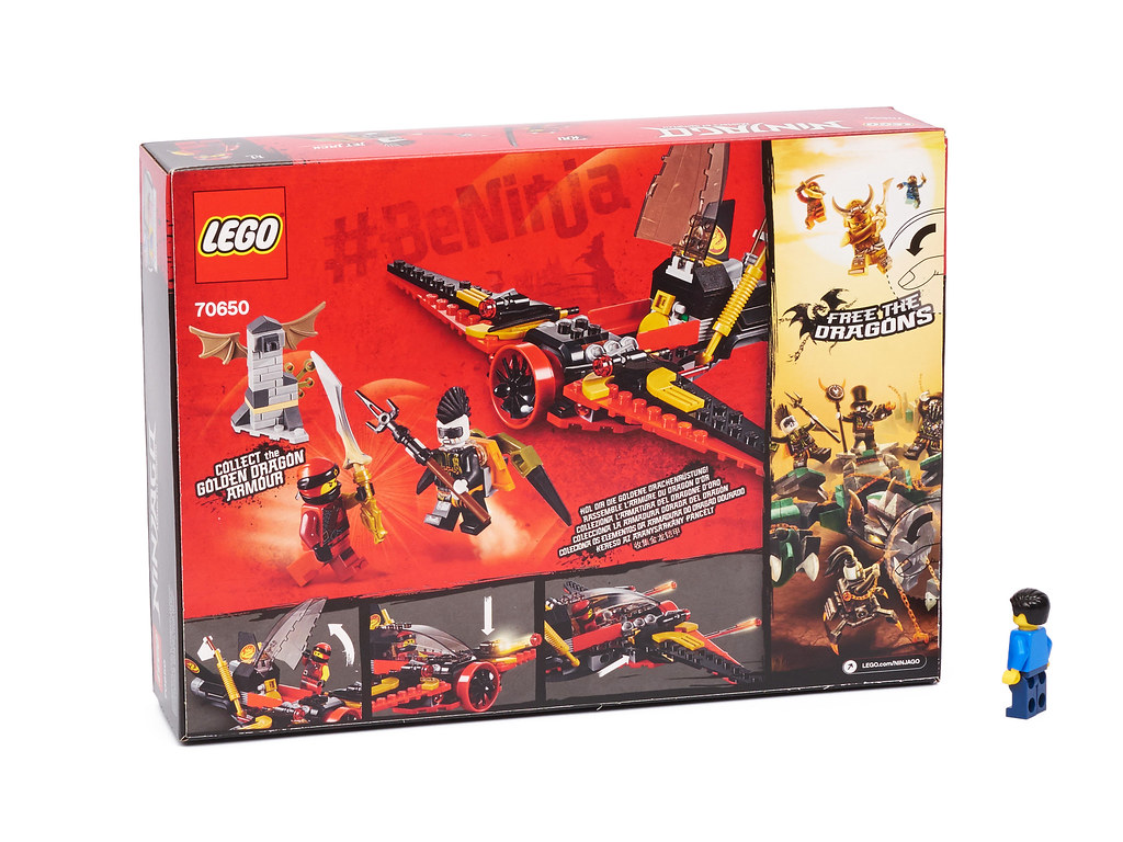 Lego Ninjago 70650 Ailes-Speeder la poursuite dans les airs Destiny Wing n6/18 