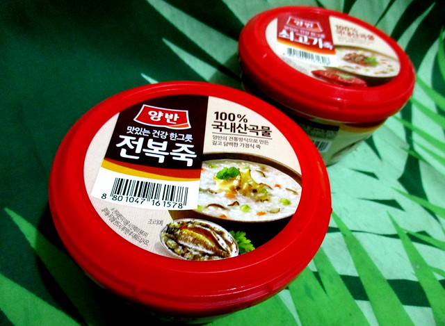 Korean instant porridge
