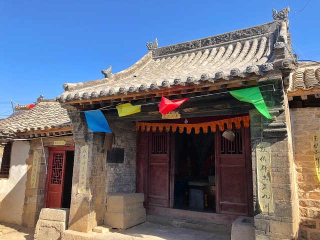 Templo en Yujia (Hebei, China)