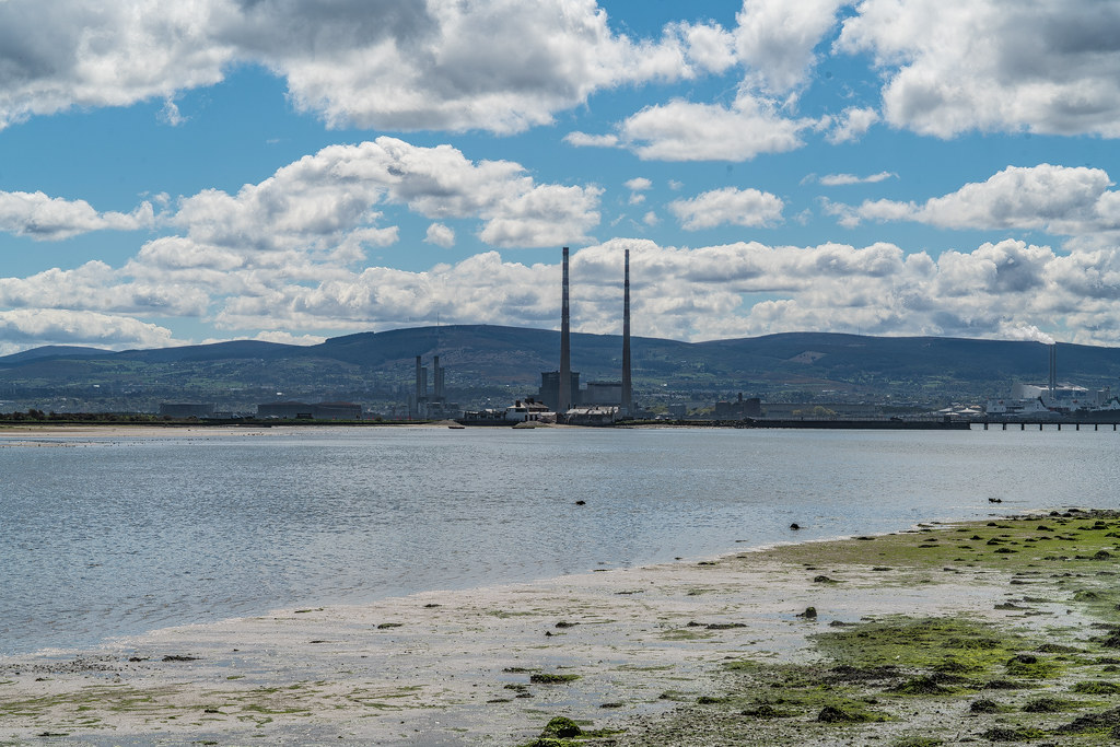 THE POOLBEG STACKS AS SEEN FROM CLONTARF 006