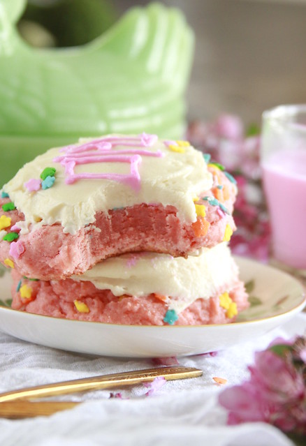 Pink Velvet Cookies