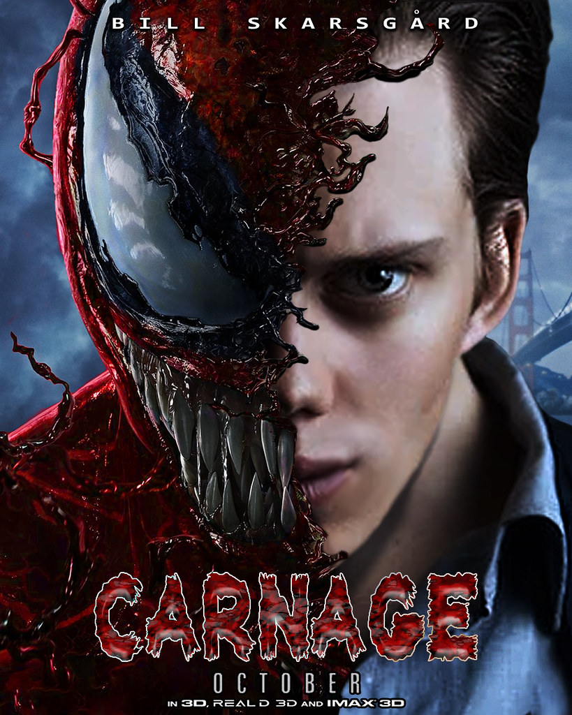 Carnage Poster | Based off the Venom Poster for the ...