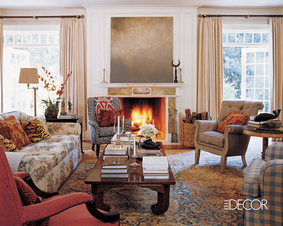 Michael S. Smith's living room, featured in Elle Decor | Flickr