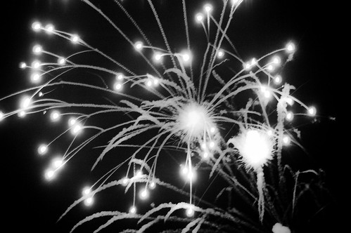 Black and White Fireworks | Christopher Saunders | Flickr
