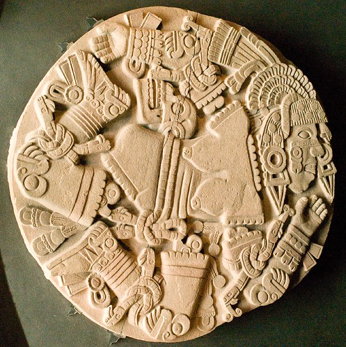 Moon Goddess Disk | Central Aztec Pyramid Museum, Mexico Cit… | Flickr
