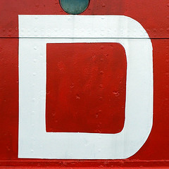 D - real thing | fourth letter of the alphabet from the ligh… | Flickr