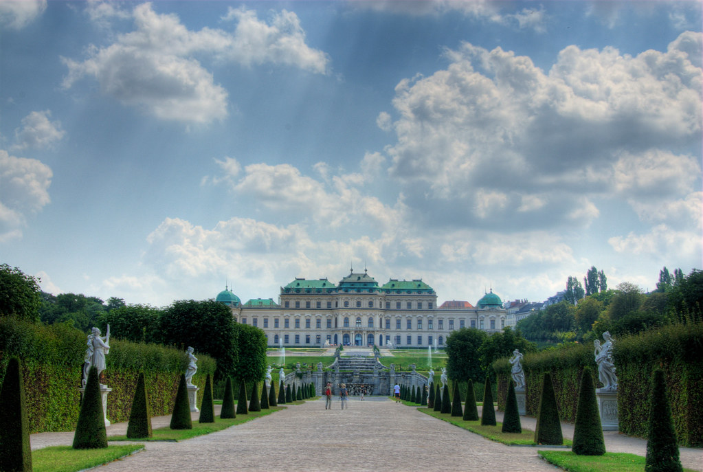 Resultado de imagen de Palacio Belvedere, Viena