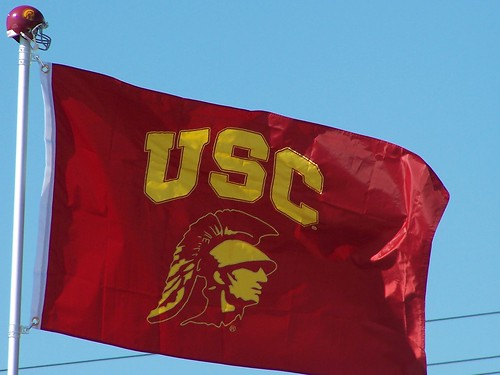 USC Flag | Took many photos to get the flag perfectly straig… | Flickr