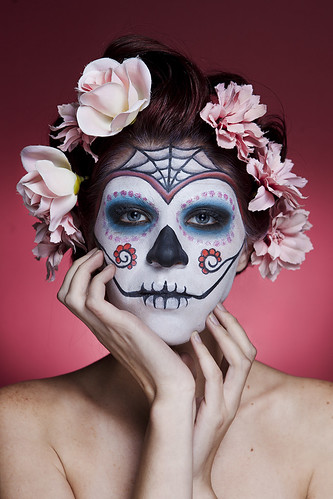 Mexican skull | Modelo: Camila Inostroza Maquillaje y pelo: … | Flickr