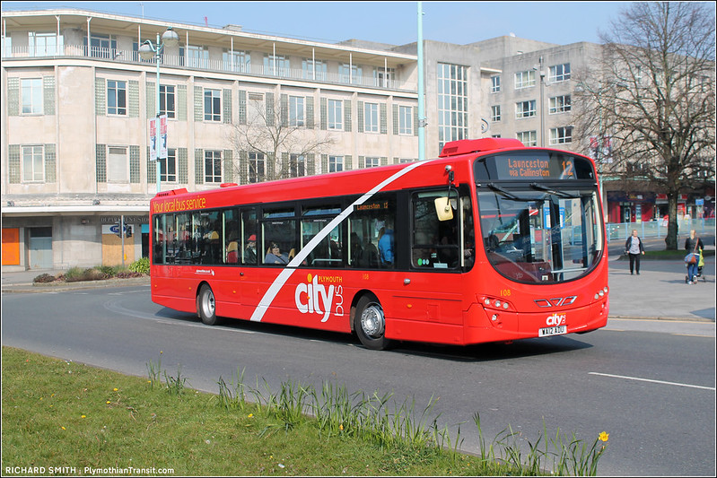 Plymouth Citybus 108 WA12ADU