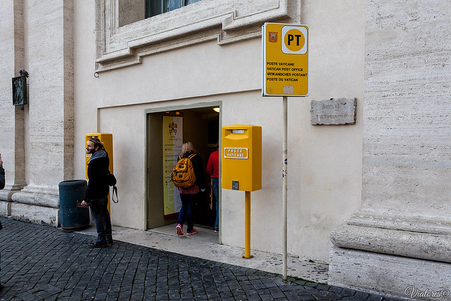 Почтовое отделение в Ватикане. Vatican Post Office. Italy