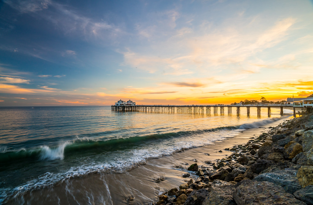 Malibu Winter Beaches Seashore Fine Art Landscape Sunsets: Dr. Elliot McGucken Fine Art Photography