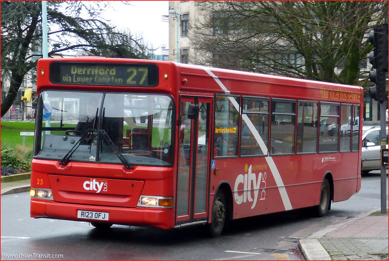 Plymouth Citybus 023 R123OFJ
