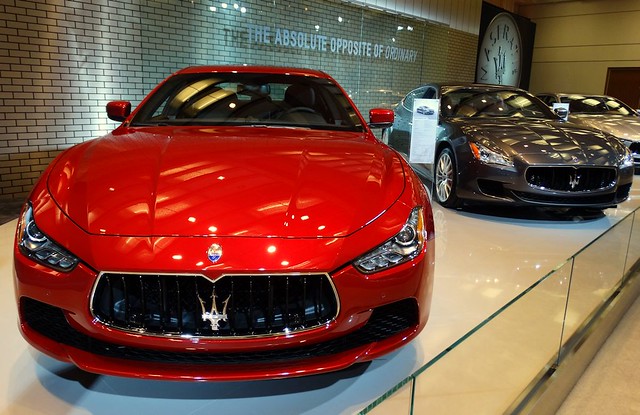 Maserati Display in Auto Exotica