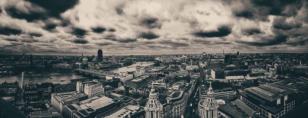 Panorama from St Paul's Cathedral