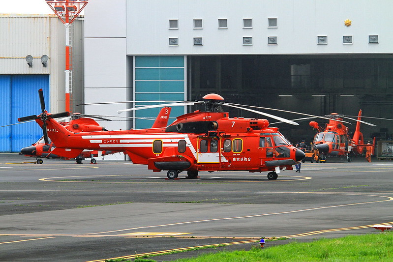 JA71KT Tokyo Fire Department Eurocopter EC-225LP Super Puma Mk2+
