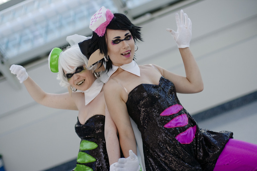Splatoon squid sisters cosplay