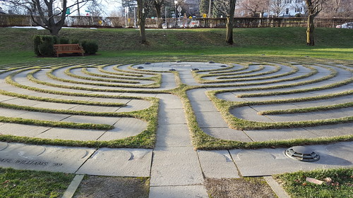 Memorial labyrinth
