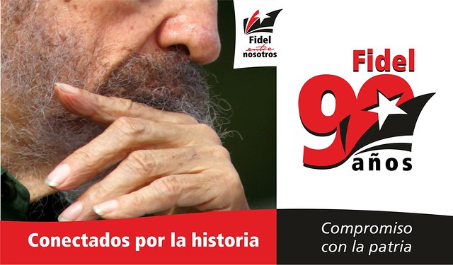 Iconogafría de la Campaña Fidel entre Nosotros