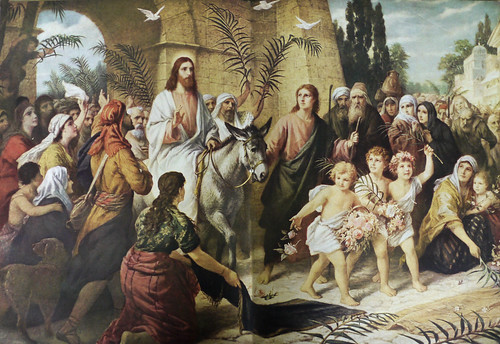 Christ's Triumphant Entry Into Jerusalem by Bernhard Plockhorst