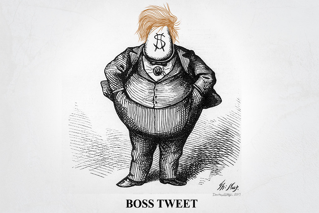 Image result for donald trump as boss tweed
