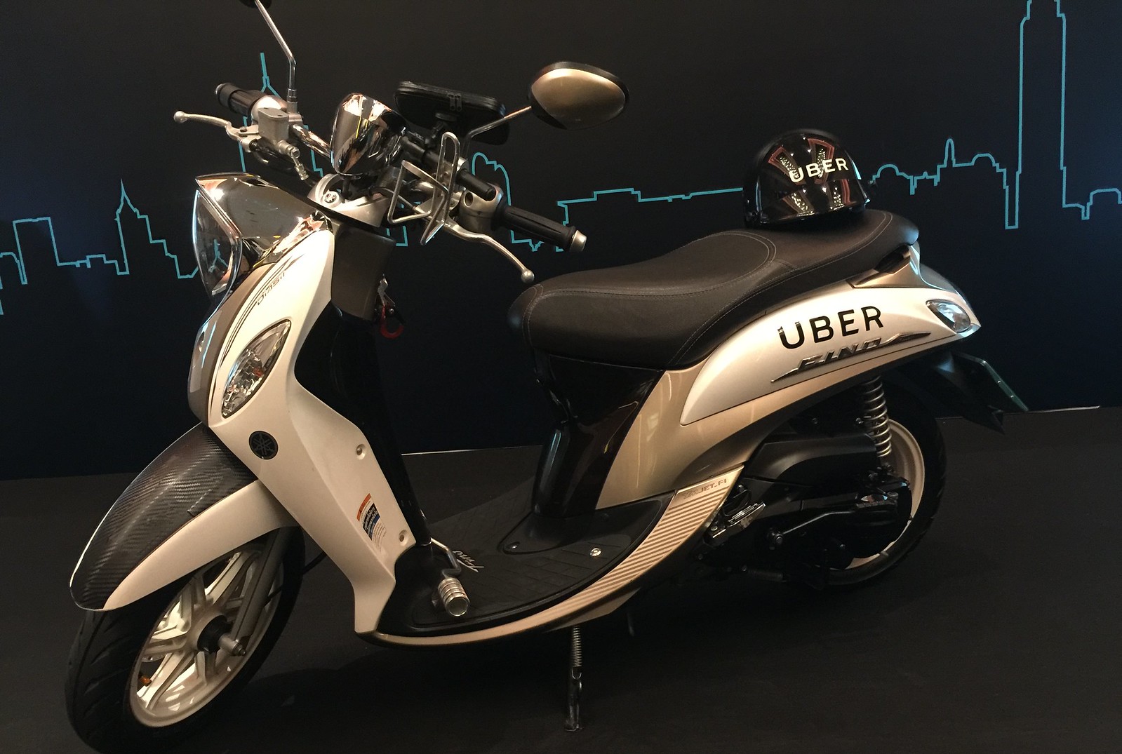 Uber motorbike