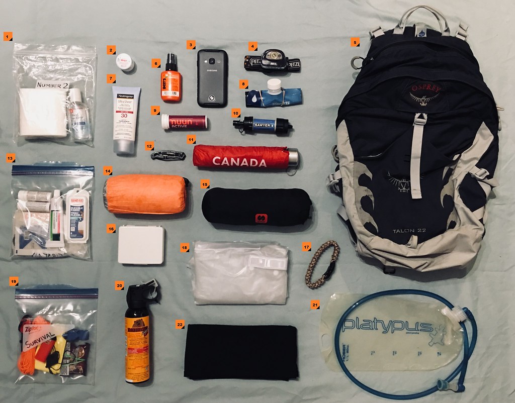 day hike kit